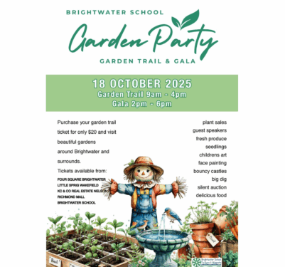 Brightwater Garden Party – Garden Trail and Gala
